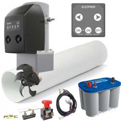Pack propulseur d'étrave électrique Sleipner SE50 Ø140 mm pour voilier de 8 à 11 m