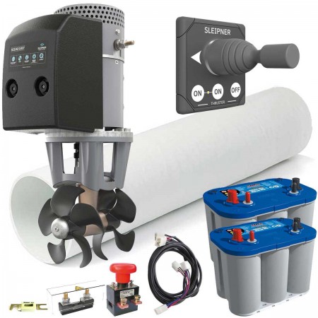 Pack propulseur d'étrave électrique Sleipner SE100 Ø185 mm - bateau moteur - 12 à 17 m