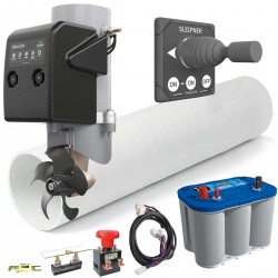 Pack propulseur d'étrave électrique Sleipner SE40 Ø125 mm - bateau moteur - 8 à 10 m