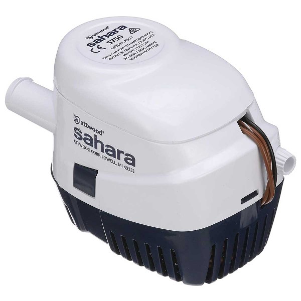 Sahara S750 automatic bilge pump - 12V - 50 L/min - N°3 - comptoirnautique.com 