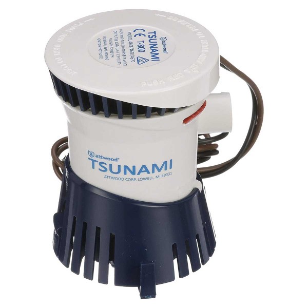 Pompe de cale Tsunami T800 - 12V - 47 L/min - N°2 - comptoirnautique.com 