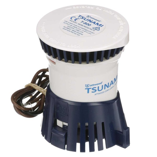 Pompa di sentina Tsunami T800 - 12V - 47 L/min - N°2 - comptoirnautique.com