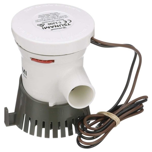 Pompa di sentina Tsunami T1200 - 12V - 69 L/min - N°3 - comptoirnautique.com