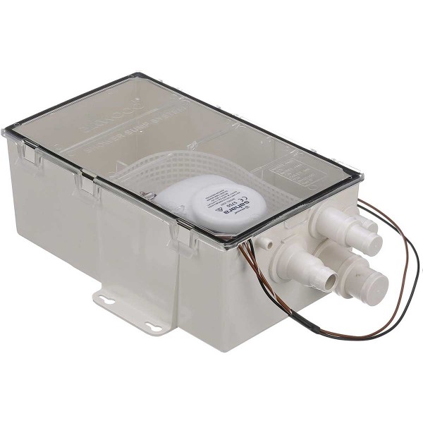 Système de traitement des eaux grises large attwood - 12V - 47 L/min - N°1 - comptoirnautique.com