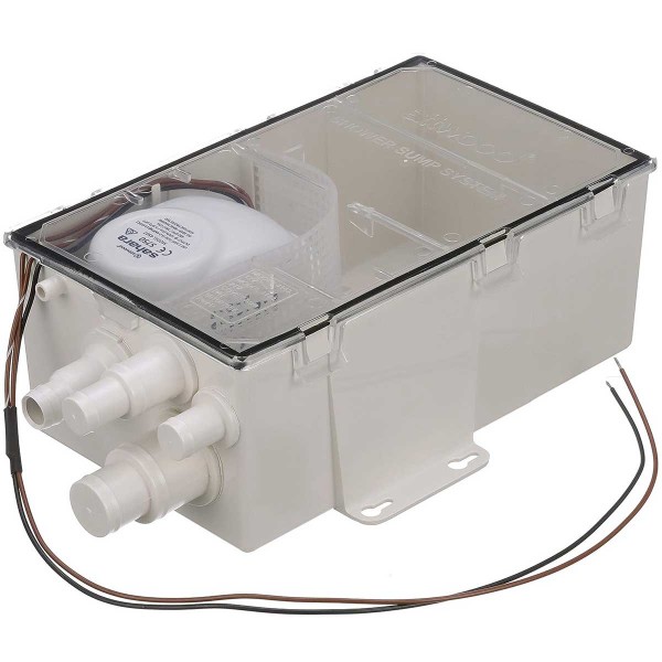 Sistema di trattamento delle acque grigie di grandi dimensioni - 12V - 47 L/min - N°2 - comptoirnautique.com