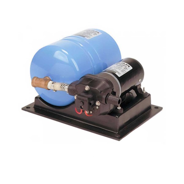 Unità idrica con serbatoio di accumulo da 4L - 12V - 22 L/min - N°2 - comptoirnautique.com