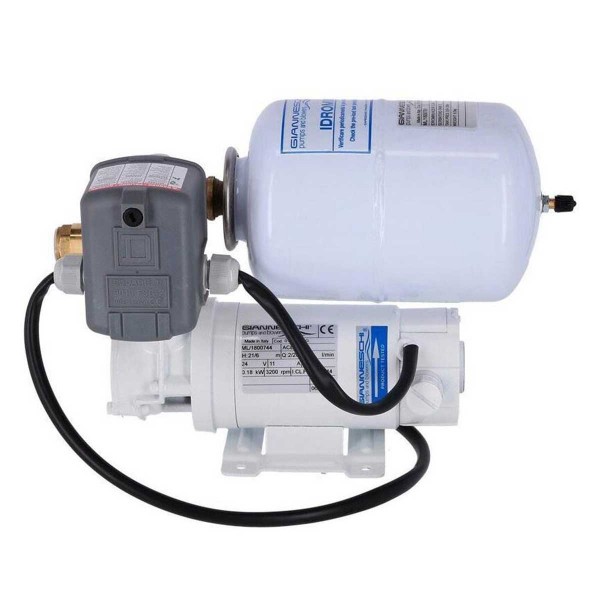 Gruppo idrico Idromini con serbatoio da 5L - 24V - 50 L/min - N°1 - comptoirnautique.com