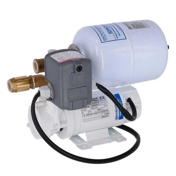 Gruppo idrico Idromini con serbatoio da 5L - 24V - 50 L/min - N°3 - comptoirnautique.com