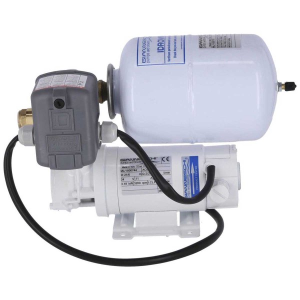 Gruppo idrico Idromini con serbatoio da 2L - 12V - 22 L/min - N°2 - comptoirnautique.com