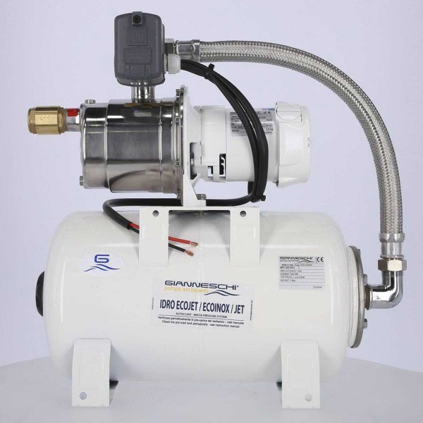 EcoInox 1 unidad de agua con depósito de 20L - 24V - 45L/min - N°1 - comptoirnautique.com 