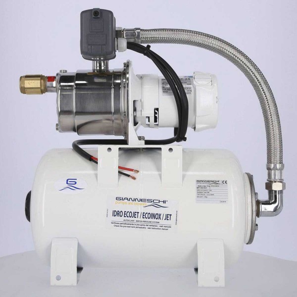 EcoInox 1 unità idrica con serbatoio da 20L - 24V - 45L/min - N°1 - comptoirnautique.com