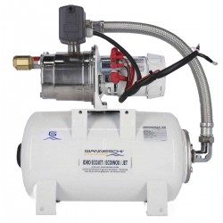 Groupe d'eau Gianneschi EcoInox 2 avec réservoir 20L - 24V - 55L/min