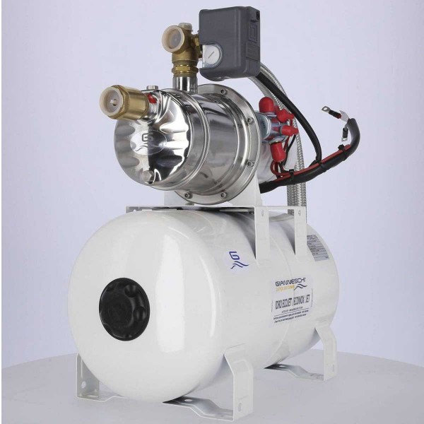 Unità idrica EcoInox 2 con serbatoio da 20L - 24V - 55L/min - N°2 - comptoirnautique.com