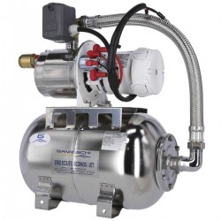 Groupe d'eau Gianneschi  EcoInox 2 avec réservoir 20L inox - 24V - 55L/min