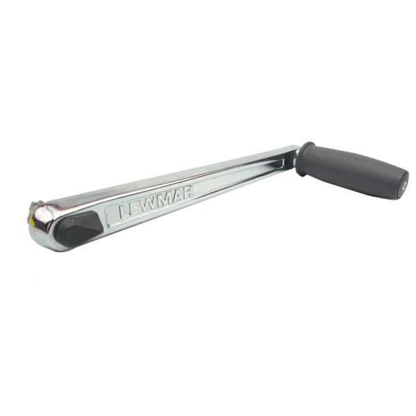 Manovella standard con blocco - cromo - 250 mm - N°3 - comptoirnautique.com