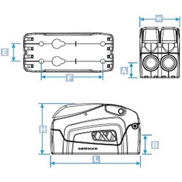 DC2 morsetto singolo 12-14 mm - N°13 - comptoirnautique.com