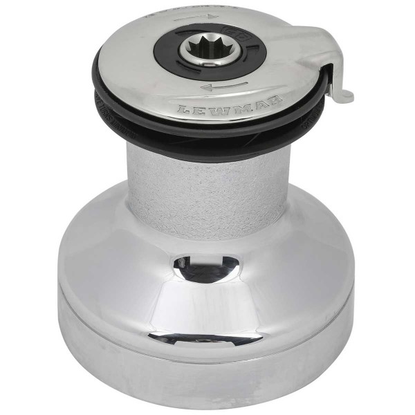 Winch Lewmar 50 EVO Self Tailing - 2 vitesses - Chrome - N°1 - comptoirnautique.com