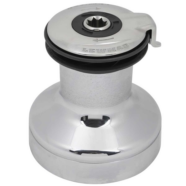 Winch Lewmar 55 EVO Self Tailing - 2 vitesses - Chrome - N°1 - comptoirnautique.com