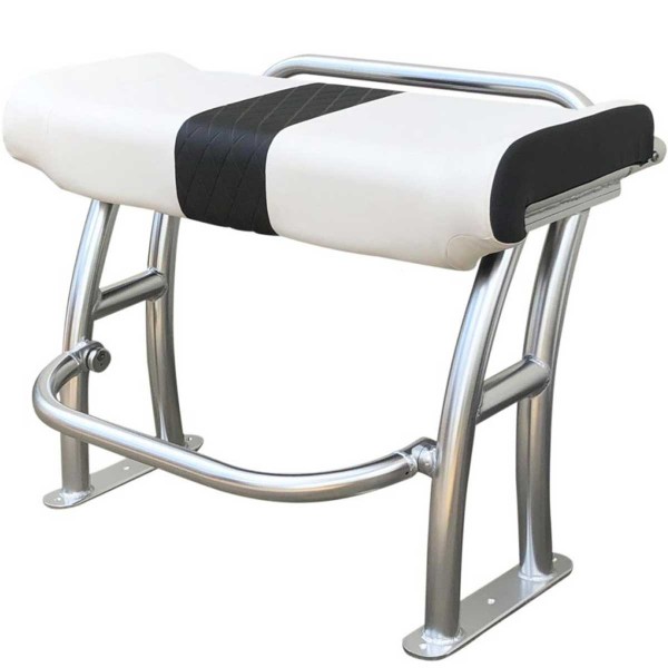 leaning post série pro fishmaster aluminium naturel de face - N°3 - comptoirnautique.com