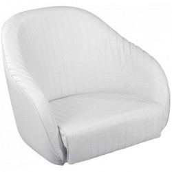 siège baquet deluxe blanc springfield de face