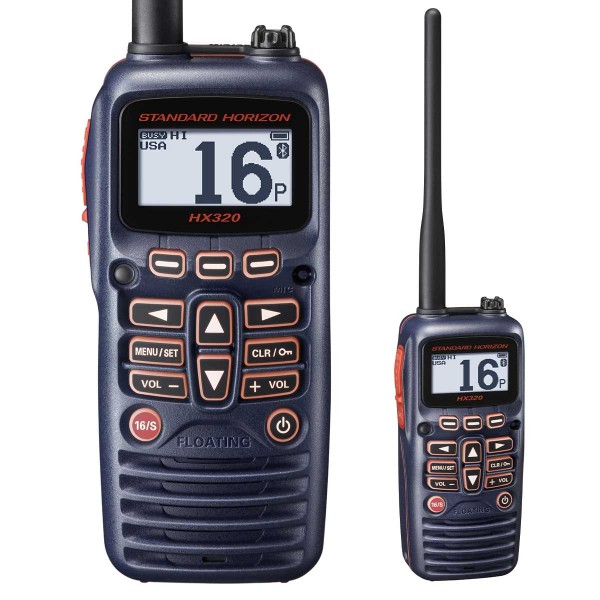 VHF portable HX320E standard horizon - N°2 - comptoirnautique.com 