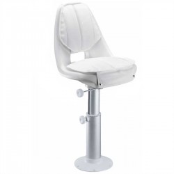 siège admiral fixe pivotant complet de face