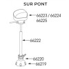 Base alta per sgabello da pesca Pro Stand-Up - N°1 - comptoirnautique.com