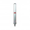Fixed seat foot on rod/screw