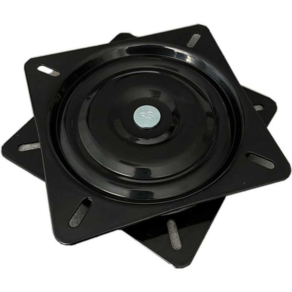 platine de siège pivotante en acier pike'n bass de face - N°1 - comptoirnautique.com