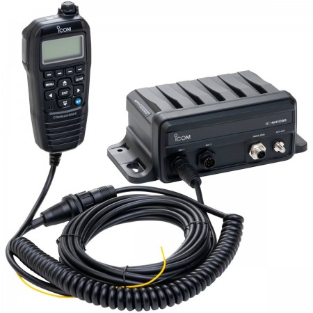 Radio VHF IC-M410BB Black Box ICOM - micro HM-195 - rallonge OPC-1540