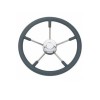 volant gainé noir diamètre 400 mm kent de face - N°1 - comptoirnautique.com