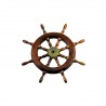 Barre à roue bateau bois Ø 420 mm 8 rayons