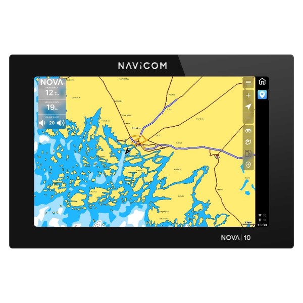 Écran multifonction auxiliaire NOVA by navicom - cartograhie - N°6 - comptoirnautique.com