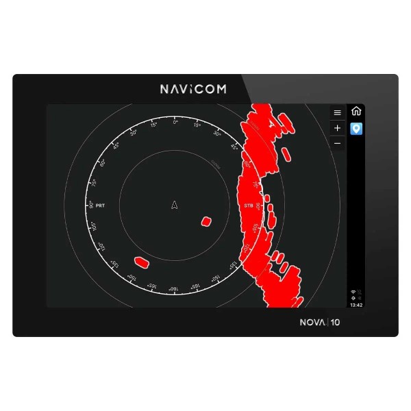 Imagerie Radar NOVA by Navicom sur écran multifonction NOVA - N°4 - comptoirnautique.com 
