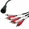 Cable amplificador RCA 0.7m para pantalla NOVA