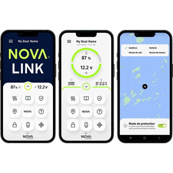 capture d'écran nova link et nova guard - N°5 - comptoirnautique.com