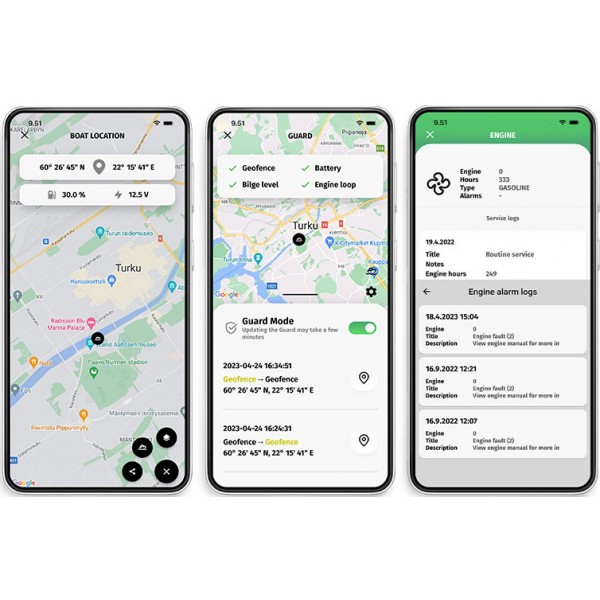 capture d'écran application nova guard - N°6 - comptoirnautique.com