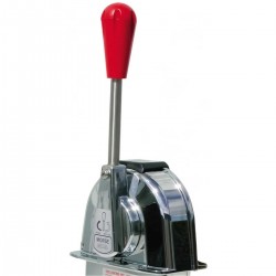 boitier de commande pupitre mono-fonction morse teleflex de face