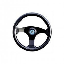 volant carbone diamètre 350 mm kent de face