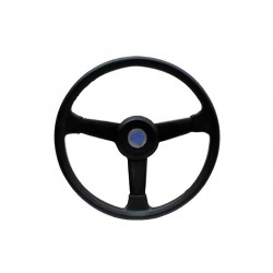 volant sport noir diamètre 320 mm kent de face