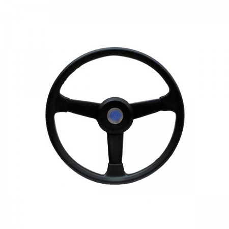 volant sport noir diamètre 320 mm kent de face