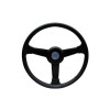 volant sport noir diamètre 320 mm kent de face - N°1 - comptoirnautique.com