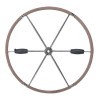 barre à roue pliante dépliée avec connexion conique standard lewmar de face 914mm - N°6 - comptoirnautique.com