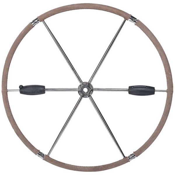 barre à roue pliante dépliée avec connexion conique standard lewmar de face 1016mm - N°7 - comptoirnautique.com