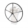 Leather-covered boat wheel Ø 1020 mm 10 spokes