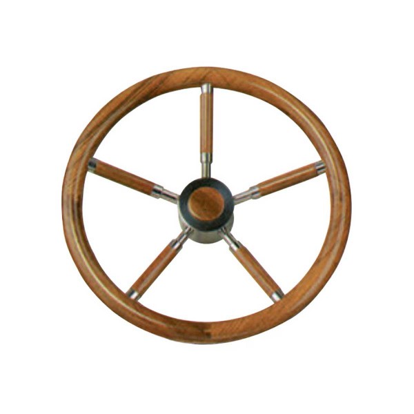 volant acajou diamètre 400 mm kent de face - N°1 - comptoirnautique.com