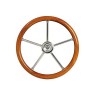 volant teak diamètre 400 mm kent de face - N°1 - comptoirnautique.com