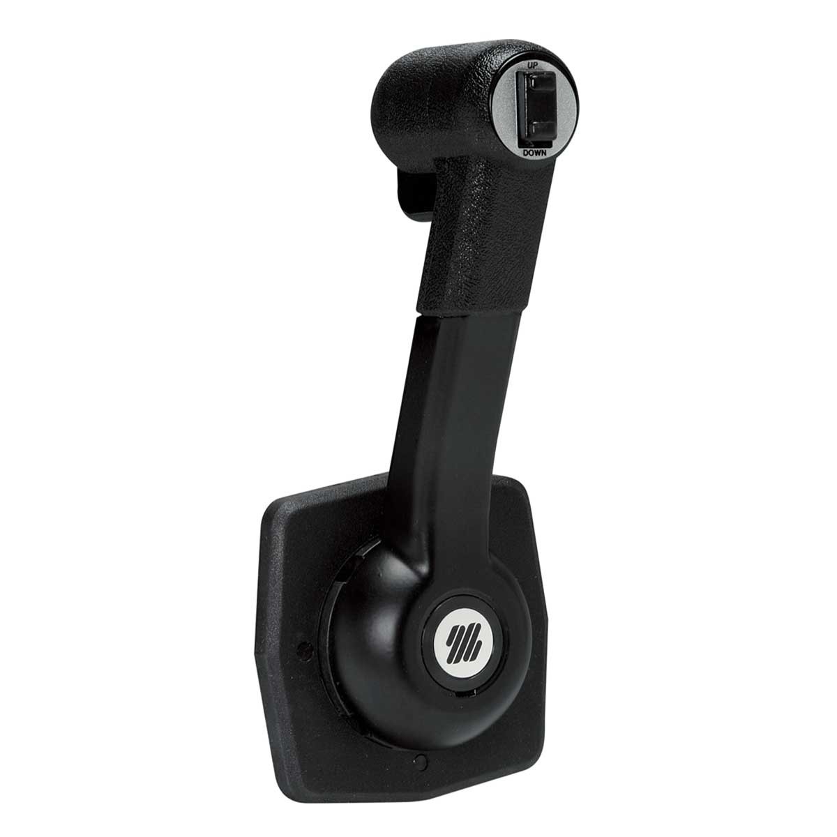 boitier de commande latéral avec point mort manuel b184 avec trim ultraflex de face