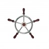 Stainless steel boat steering wheel, 500 mm diameter, 5 spokes