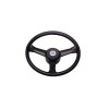 volant plastique noir plastimo de face - N°1 - comptoirnautique.com